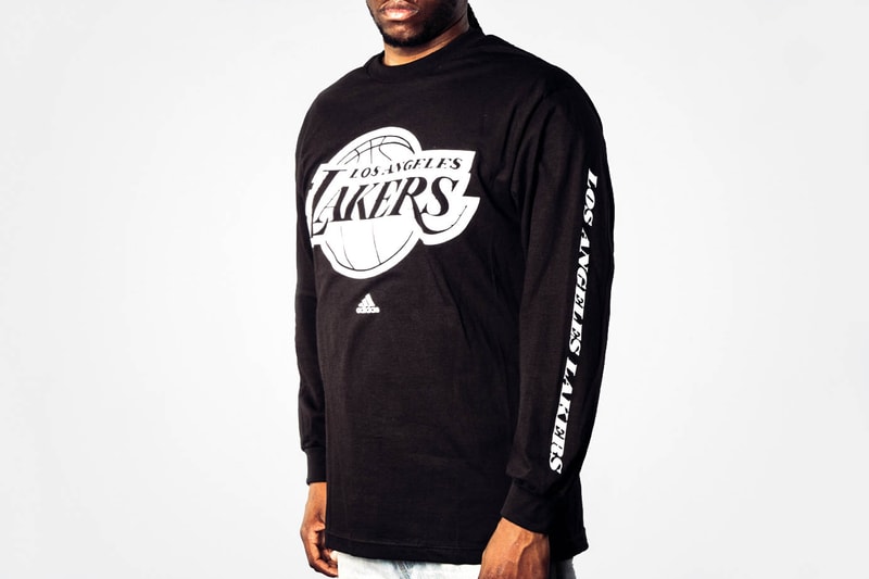 adidas Champs Sports Pitch Black NBA T Shirts