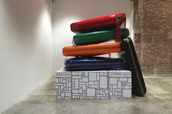 COMME des GARCONS Giant Wallet Installation DSMNY