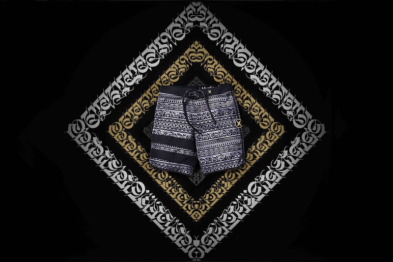 Cryptik and Hurley Team Up on Boardshorts