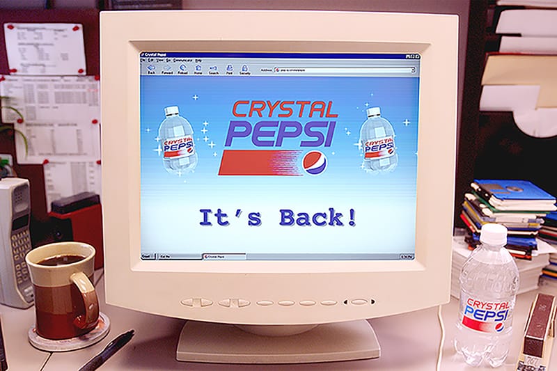 Crystal Pepsi Is Back