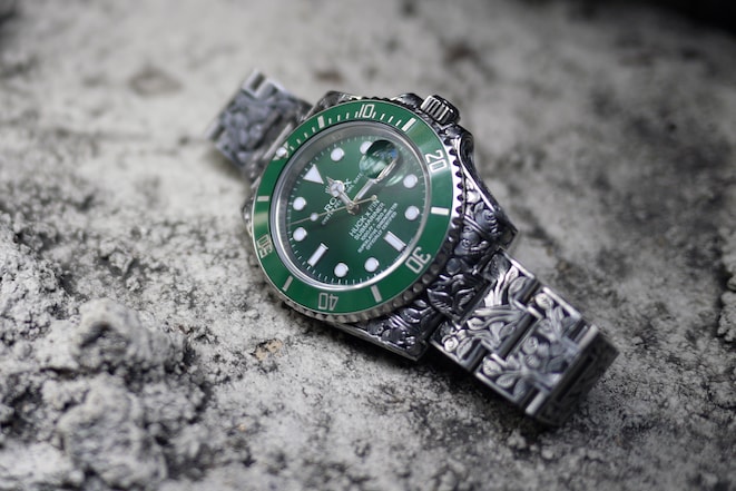 Fin Des Temps x Huckleberry LTD Custom Rolex Green Dial Submariner