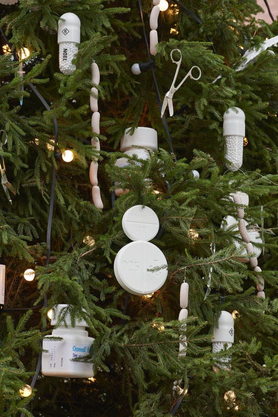 Damien Hirst Christmas Tree for the Connaught Hotel