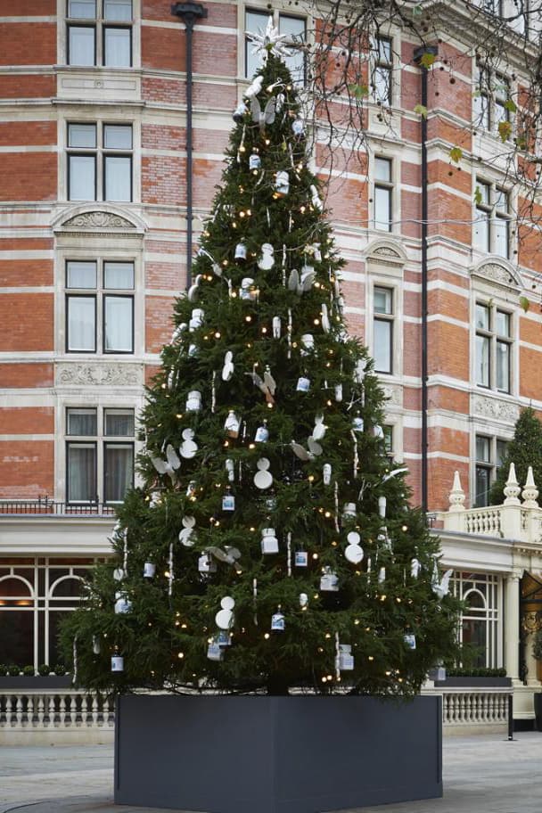 Damien Hirst Christmas Tree for the Connaught Hotel