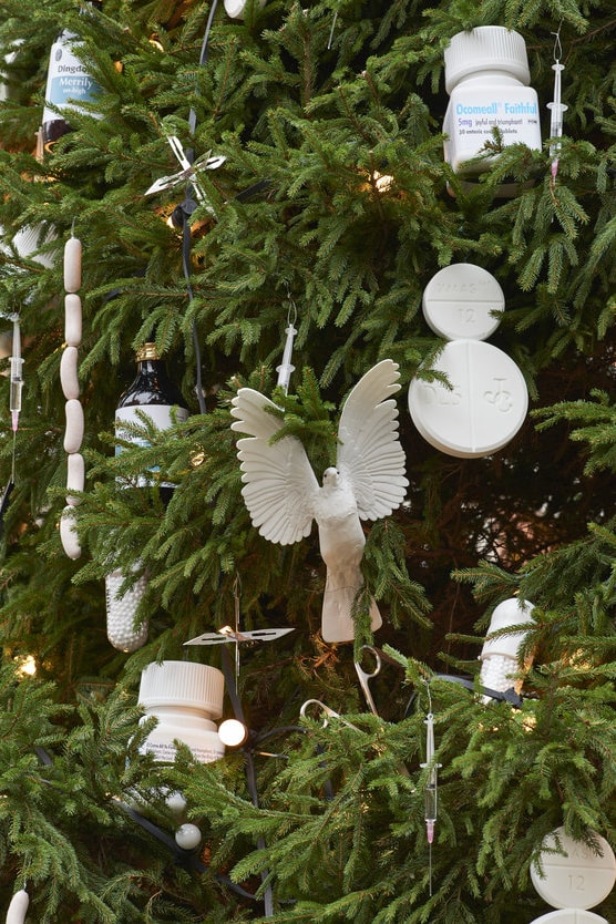 Damien Hirst Christmas Tree for the Connaught Hotel