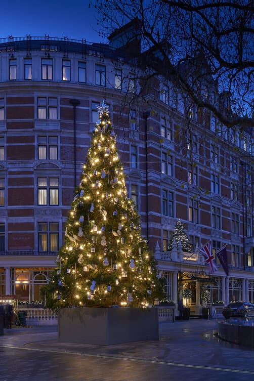 Damien Hirst Christmas Tree for the Connaught Hotel