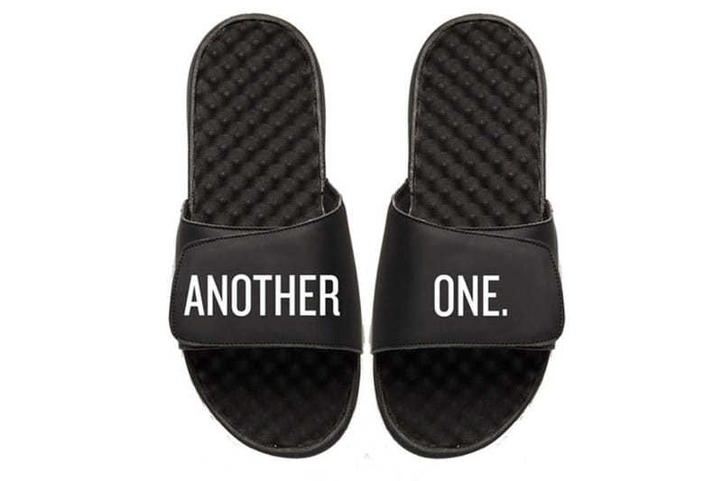 DJ Khaled Joins the Footwear Industry With Slides That Sport His Slogan