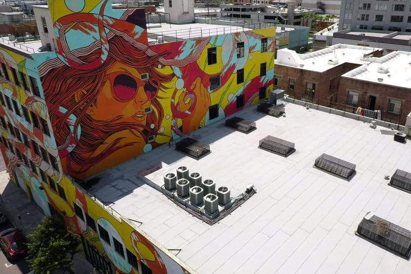A Drone Video Created a Stunning Document of LA's Murals