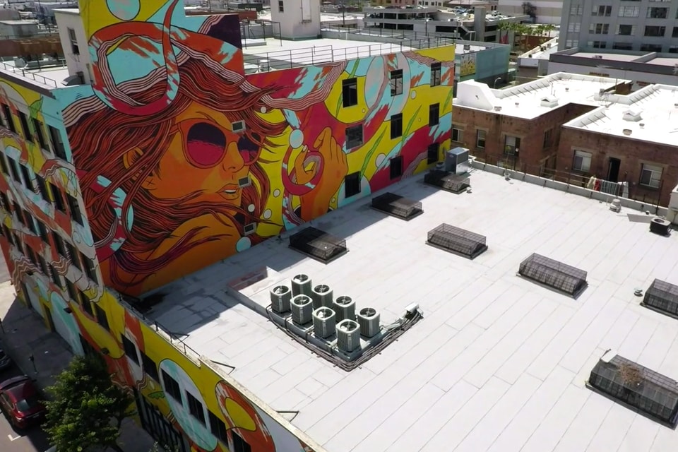A Drone Video Created a Stunning Document of LA's Murals