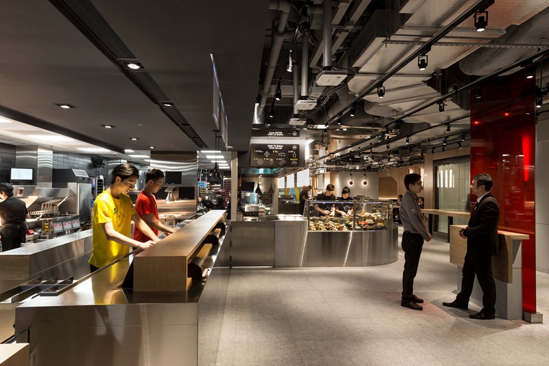 Futuristic McDonald's Hong Kong 