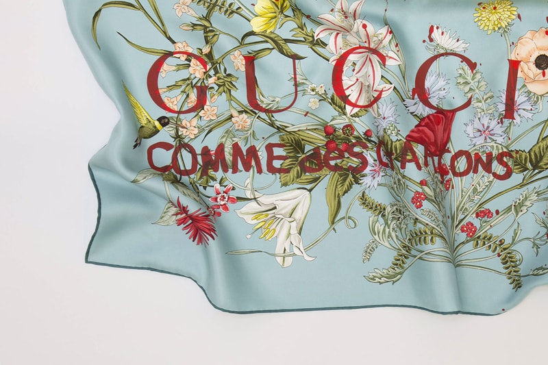 Gucci COMME des GARCONS Silk Scarves