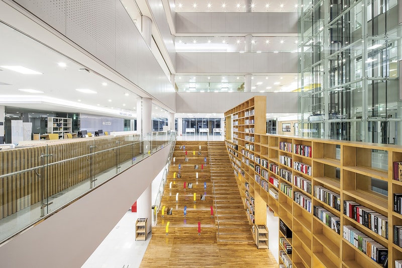 Hoseo University Library by DongWoo Architects