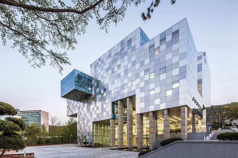 Hoseo University Library by DongWoo Architects