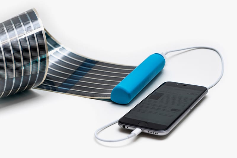 Charge Your Phone Anywhere With This Retractable Solar Panel Battery