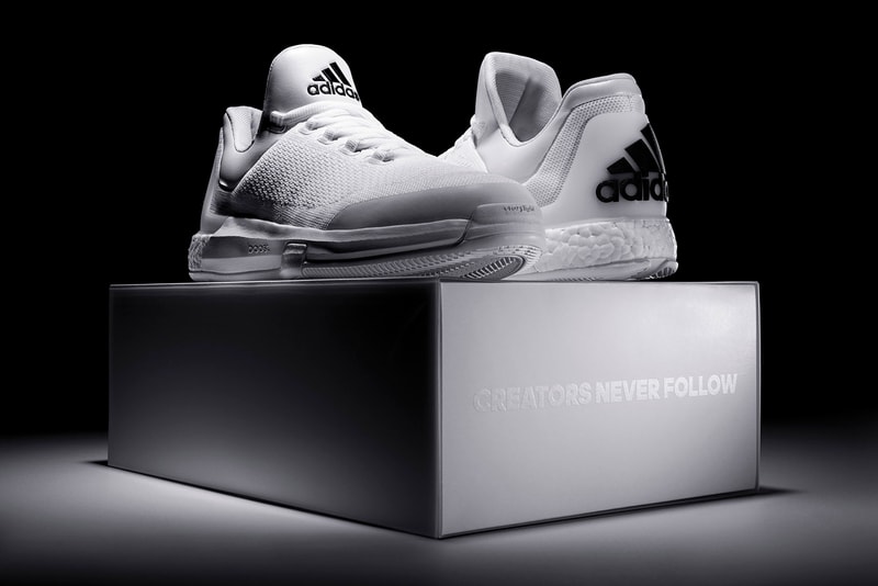 James Harden adidas Crazylight Boost Triple White