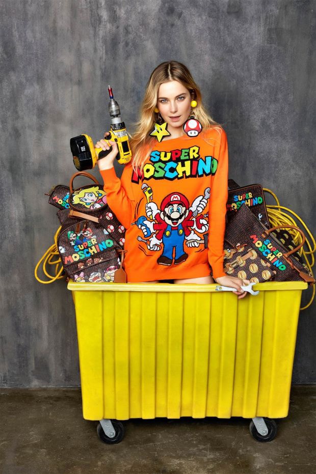 Jeremy Scott Super Moschino Nintendo Collaboration