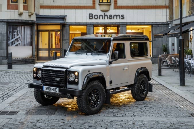 Land Rover Takes Over London Ahead of Auction for Two Millionth Defender