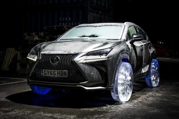 Lexus Puts Wheels of Ice on Its NX Luxury Crossover