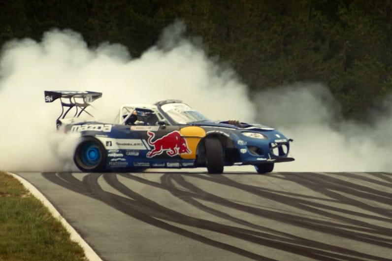 Watch Mad Mike Whiddett Tear up the Circuit in His 1,500-hp Mazda MX-5 "RADBUL"
