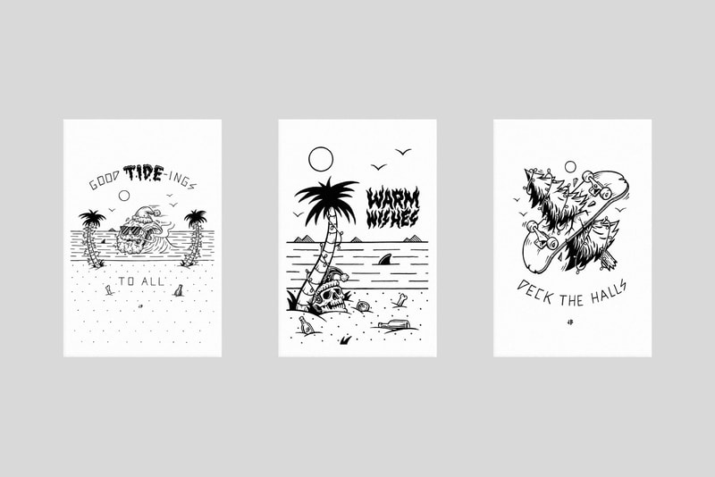 Monster Children Christmas Cards