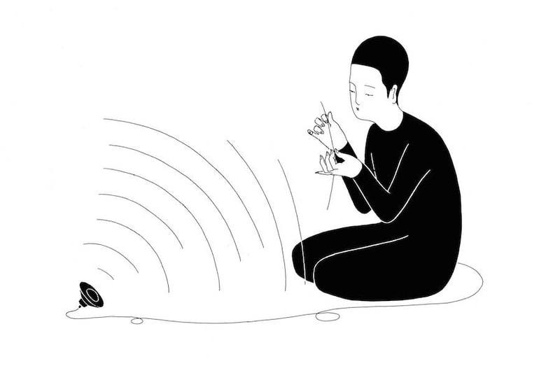 Moonassi Kitsuné Hot Stream Illustrations