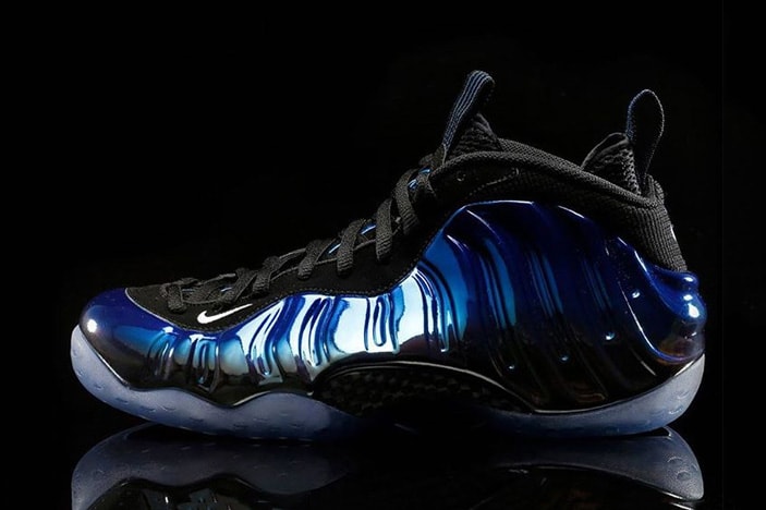 Nike Air Foamposite One Blue Mirror Sneaker