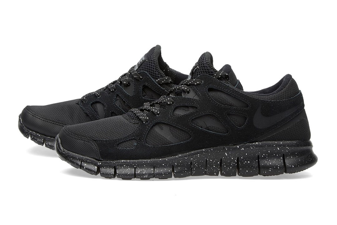 Nike free run 2.0 all black Clearance