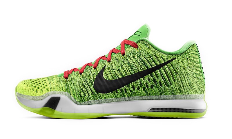 Multicolor Kobe X Elite Grinch