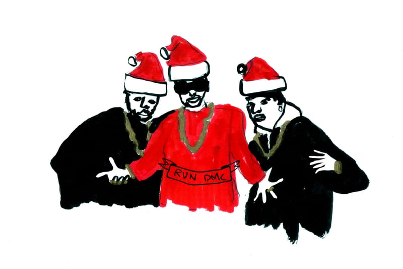 Opening Ceremony and Deer Dana Create Printable Holiday Cards