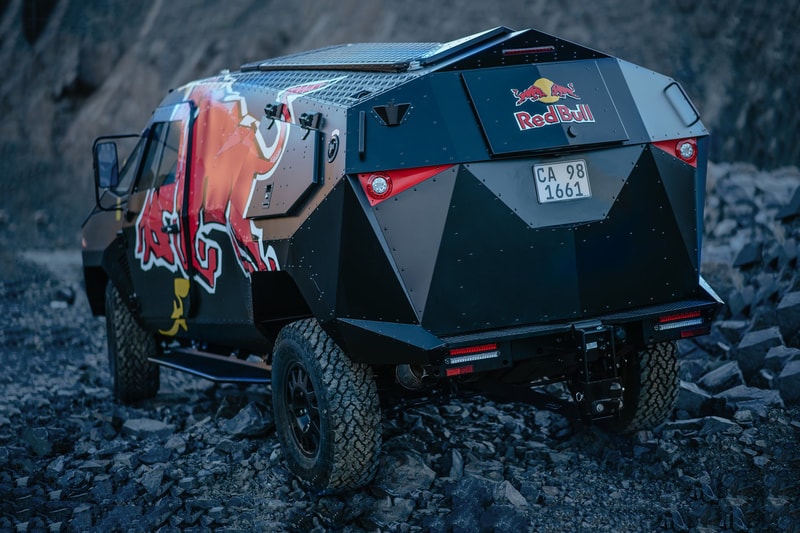 Red Bull Land Rover F22 Raptor Jet Party Van