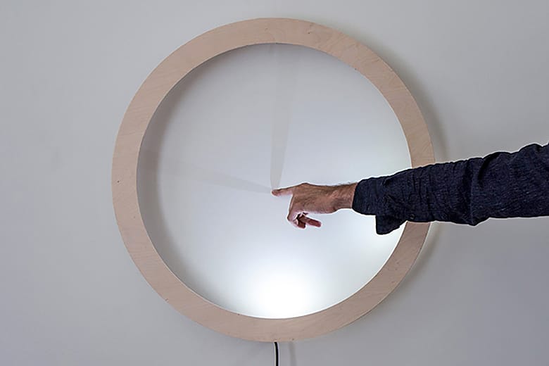 The ShadowPlay Clock Is an Interactive Piece of Art