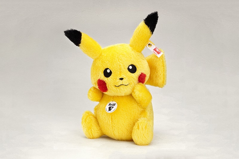 Steiff Limited Edition Premium Stuffed Pikachu