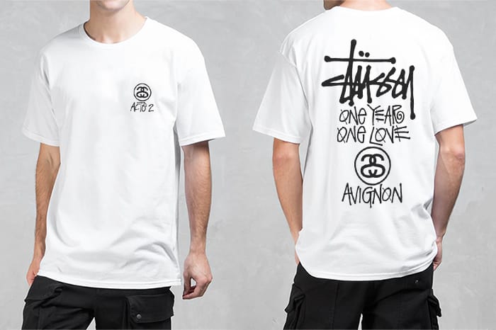 Acte.2 x Stüssy First Anniversary Tee