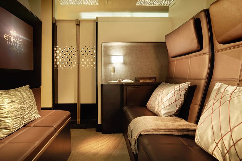 What It's Like in Etihad Airways' Ultra-Luxurious, Three-Room $32,000 USD Residence Suite