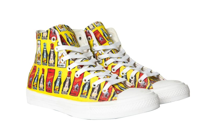 TI$A "Bottle Jeans" High-Top Sneaker Brings Back '90s Versace Styling