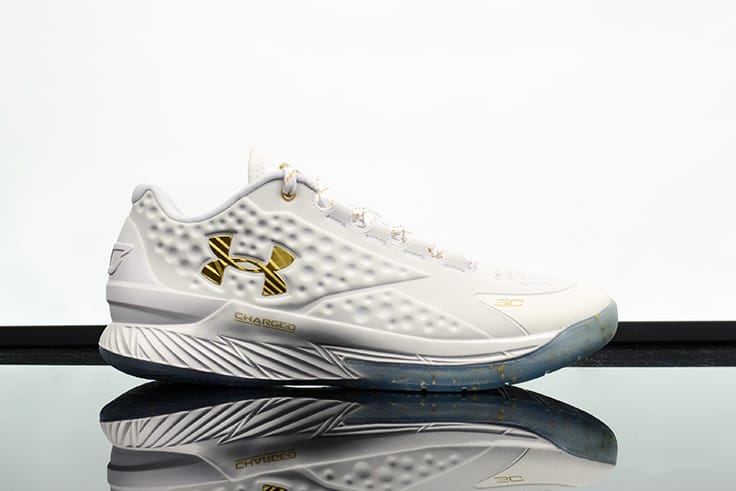 curry 1 white and gold