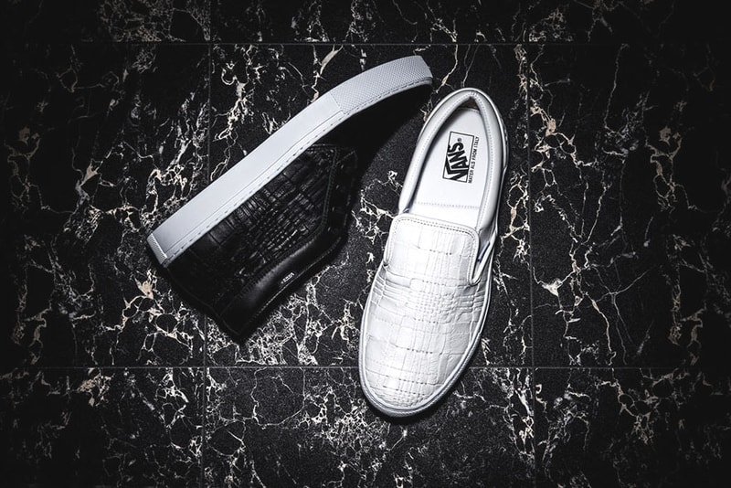 Vans Woven Leather Slip On Chukka Pack