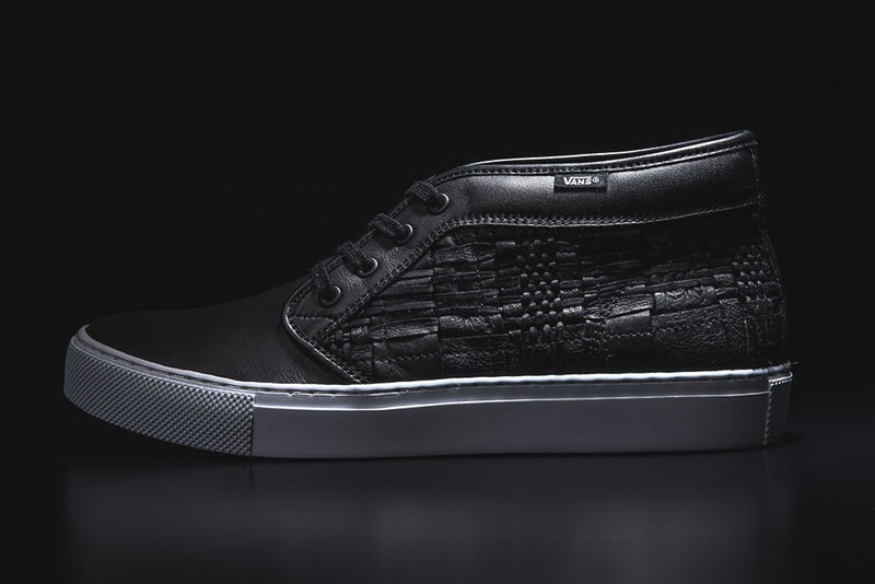 Vans Woven Leather Slip On Chukka Pack