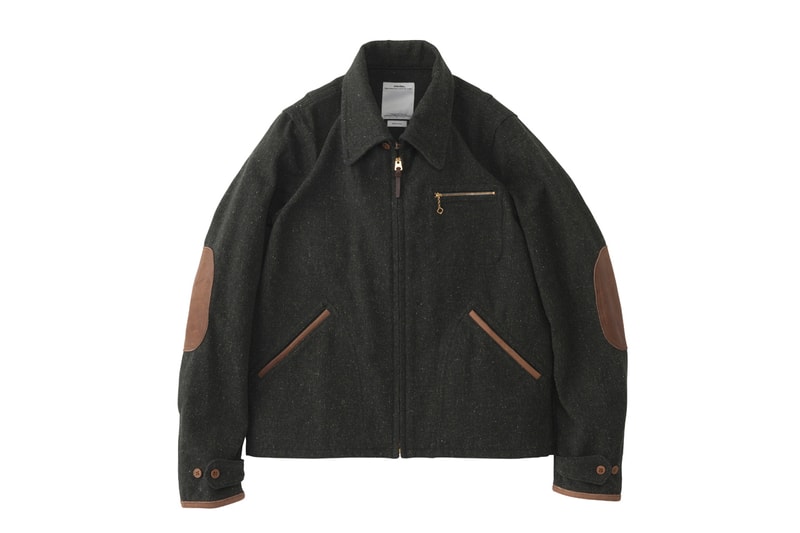 visvim 2015 Fall/Winter Blackhawk Blouson Melange Wool Jacket