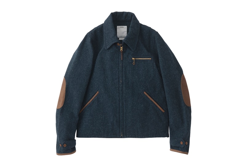 visvim 2015 Fall/Winter Blackhawk Blouson Melange Wool Jacket