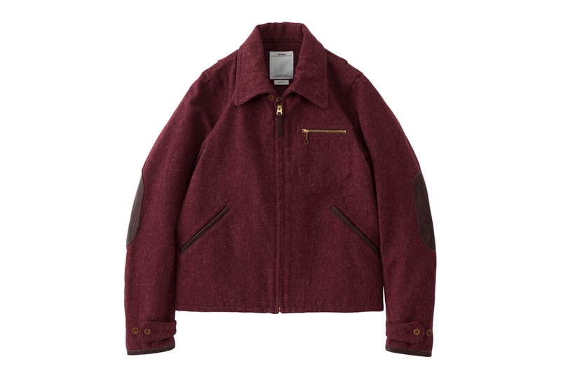 visvim 2015 Fall/Winter Blackhawk Blouson Melange Wool Jacket