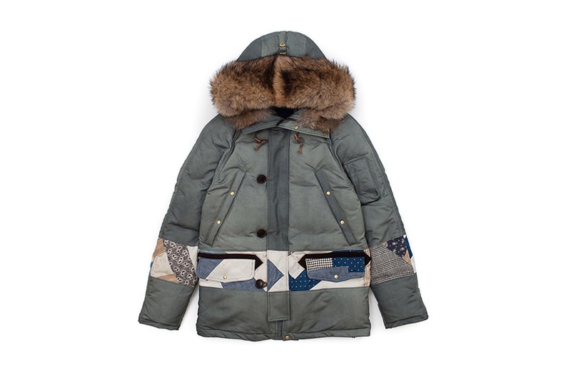 visvim Releases its 2015 Valdez Down Jacket With Patchwork Detailing