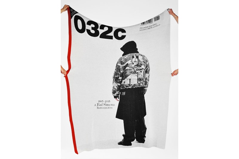 032c Raf Simons Blanket