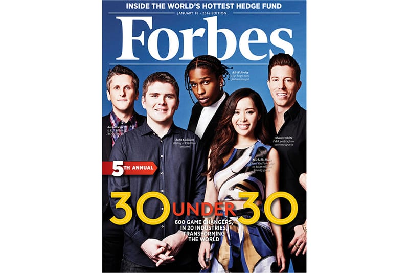 2016 Forbes 30 Under 30 | HYPEBEAST