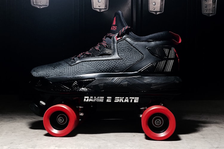 adidas Gifted a Rollerskate Version of the D Lillard 2 to Damian Lillard