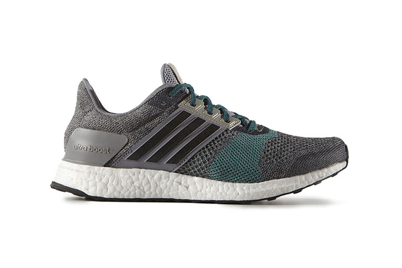 adidas Ultra Boost ST Grey/Green Sneaker