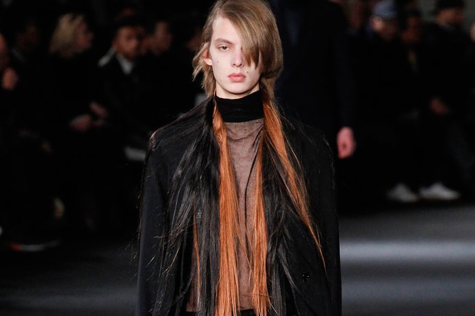 Ann Demeulemeester's 2016 Fall/Winter Collection Has a Hair Obsession