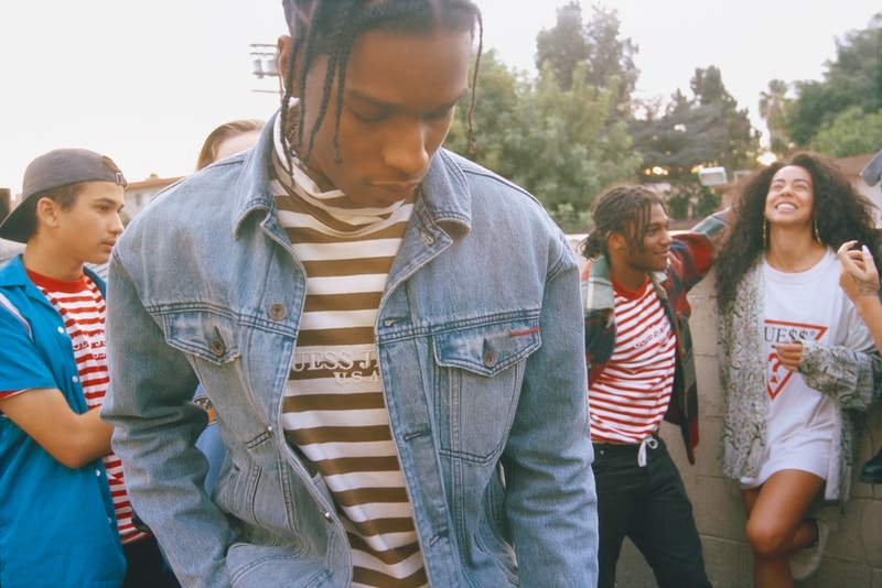Upcoming A$AP Rocky GUESS Collaboration Takes You a Trip to the '90s