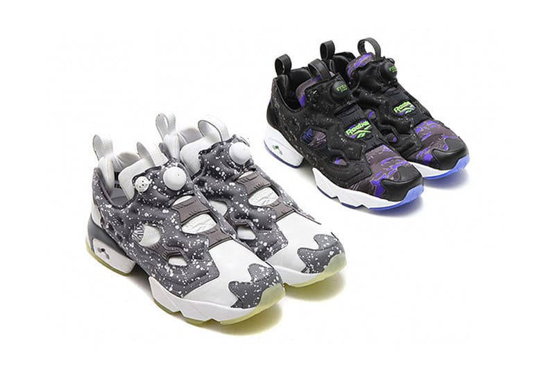 atmos x Reebok Instapump Fury "Glow In The Dark" Pack