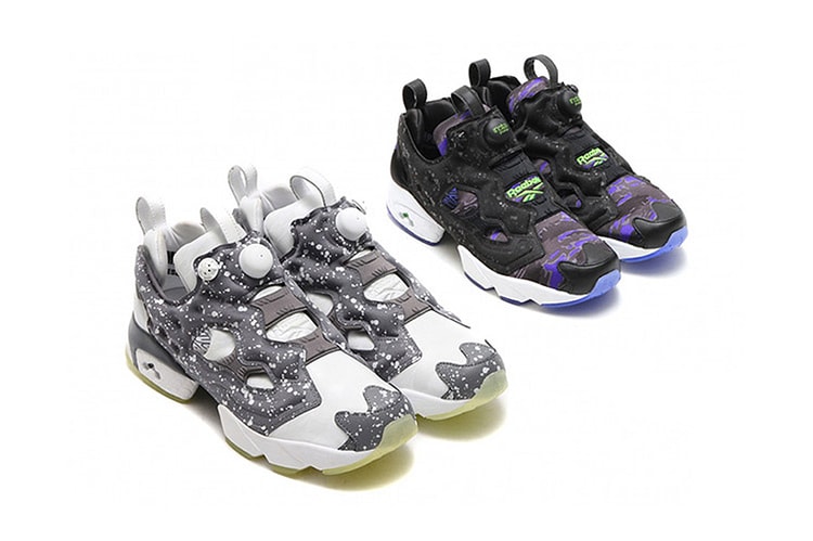 atmos x Reebok Instapump Fury "Glow In The Dark" Pack