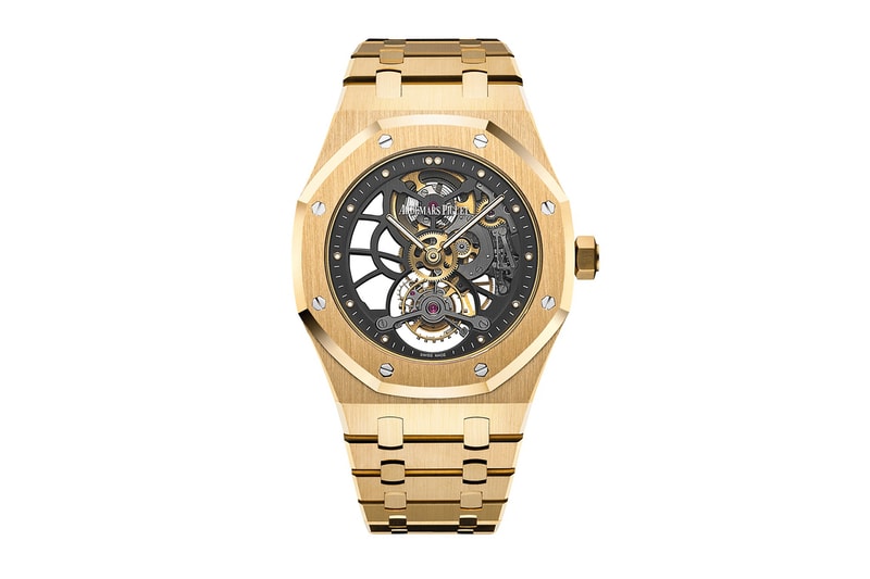 Audemars Piguet Royal Oak Tourbillon Extra-Thin Openworked Yellow Gold